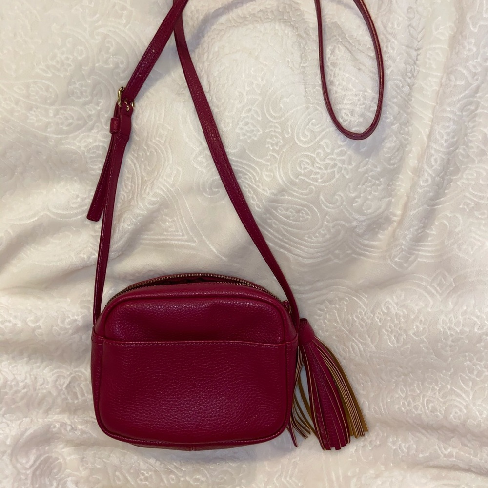 GAP maroon purse